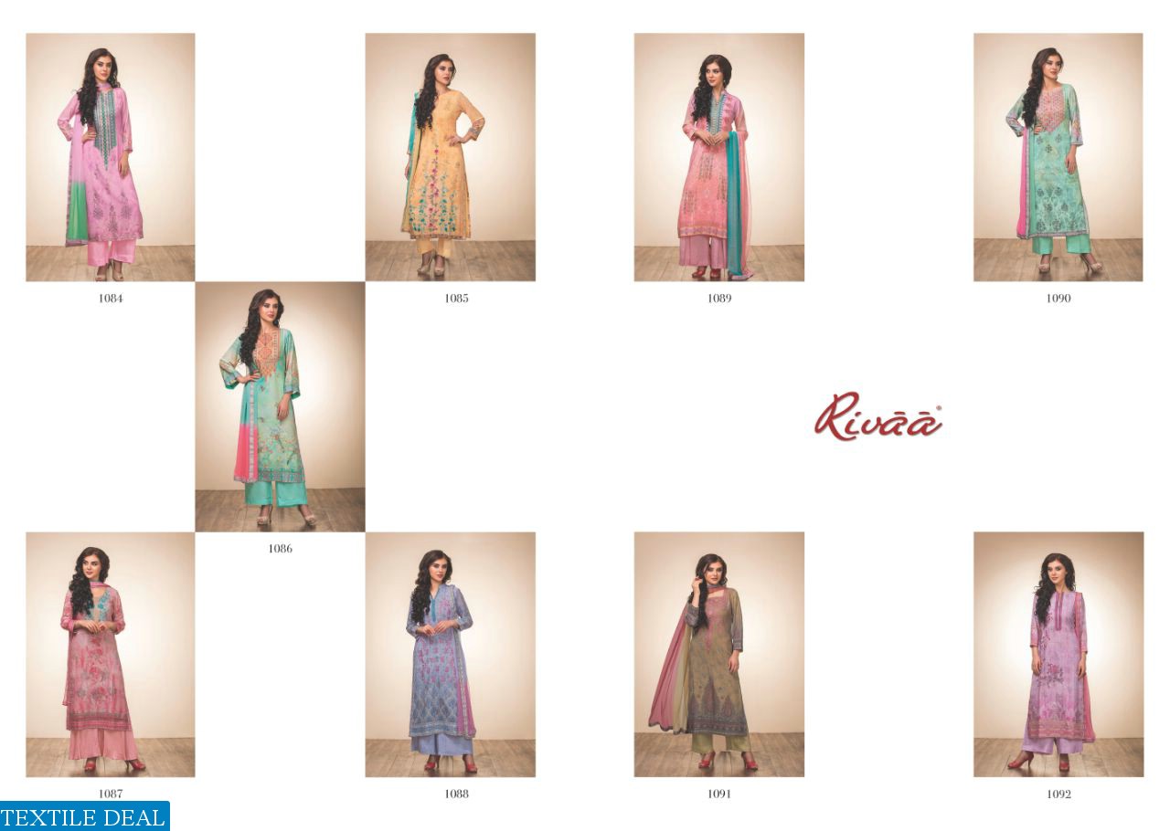 Rivaa Shabnam-11 Wholesale Casual Ethnic Suits